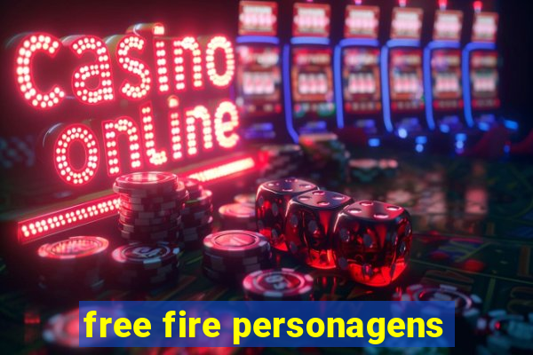 free fire personagens